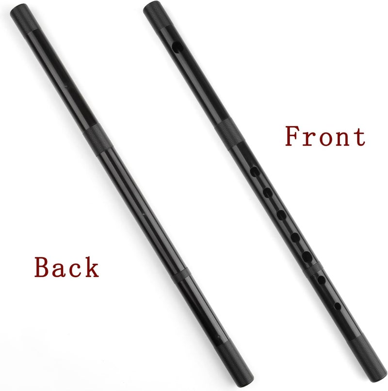 Sutla Plastic Japanese Shinobue Flute Black 7 Hon Musical Instrument - Image 3